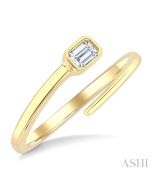 AeOraLin 14K Yellow Gold Diamond Ring