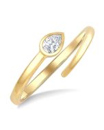 OraThOn 14K Yellow Gold Diamond Ring