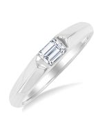 XeVelAr AeXeLux 14K White Gold Diamond Ring