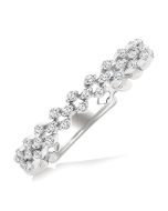 XeAeAe ThOnOra VioOnVer 14K White Gold Diamond Ring