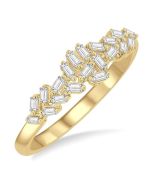 Scatter Baguette Diamond Fashion Ring