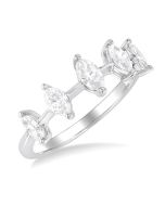 LuxVerEl ElThAr 14K White Gold Diamond Ring