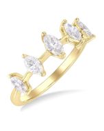 IsZenTh 14K Yellow Gold Diamond Ring