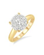 Shine Bright ElLo 14K White Gold Diamond Ring