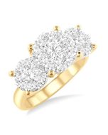 Aphrodite Echo White Gold Diamond Engagement Ring