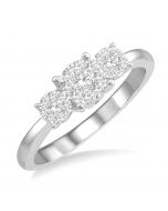 3 Stone Shine Bright Essential Diamond Ring
