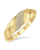 Wave Diamond Fashion Ring