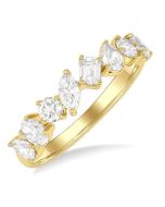 ThRaOn LuxOraIon VioCaOn 14K Yellow Gold Diamond Ring