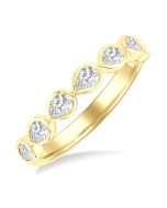 VelIsOn 14K Yellow Gold Diamond Ring