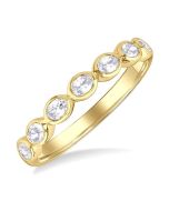 IonAr 14K Yellow Gold Diamond Ring