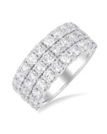VelLoVel LinIonLux 14K White Gold Diamond Ring
