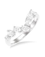 ArLinAr 14K White Gold Diamond Ring
