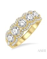 VioZenTh 14K Yellow Gold Diamond Ring