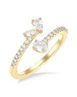 OnThCa ZenLoLo 14K Yellow Gold Diamond Ring