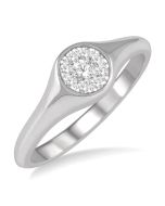 Shine Bright CaIon 14K White Gold Diamond Ring