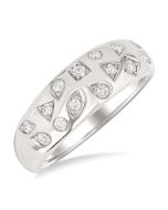 ElLuxLin ElIonXe 14K White Gold Diamond Ring
