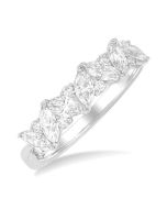 ThElZen 14K White Gold Diamond Ring