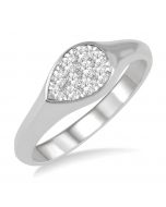 Pear Shape Shine Bright Diamond Promise Ring