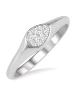 Shine Bright ZenLo 14K White Gold Diamond Ring