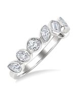 VerVioTh 14K White Gold Diamond Ring