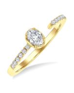 IsRaTh IsVioIon 14K Yellow Gold Diamond Ring