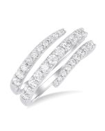 IonXeTh VioIsSol 14K White Gold Diamond Ring