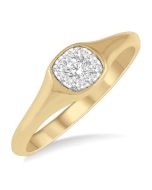 Shine Bright LinIsAe 14K White Gold Diamond Ring