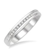 Channel Set Men's Diamond Band