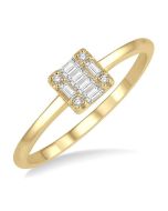 IonAeIs LoIonAr 14K Yellow Gold Diamond Ring