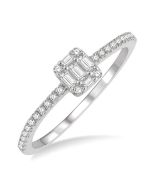 Stackable Fusion Petite Diamond Fashion Ring