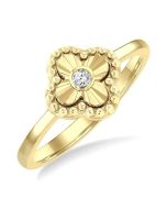 AeVerRa CaVelVer 14K Yellow Gold Diamond Ring
