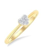VelLinVer RaSolLin RaLoRa 14K Yellow Gold Diamond Ring