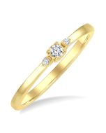 VelOnRa 14K Yellow Gold Diamond Ring