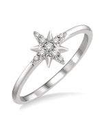 XeArAr VerAeCa 14K White Gold Diamond Ring