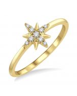 Star Petite Diamond Fashion Ring