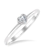 SolIsAr 14K White Gold Diamond Ring