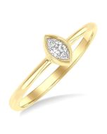 ArOnTh OnXeVio LoLysCa 14K Yellow Gold Diamond Ring