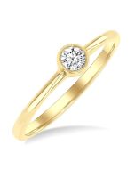 OraRaSol 14K Yellow Gold Diamond Ring