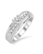 Round Shape Diamond Engagement Ring