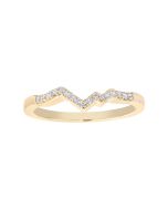 Diamond Mountain Stackable Ring