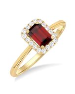 OraOraVio ZenLoOra 14K Yellow Gold Diamond Ring