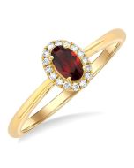LysIonIs OnOraOra 14K Yellow Gold Diamond Ring