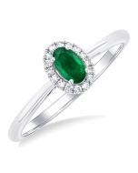 OraXeLo 14K White Gold Diamond Ring