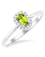 CaLoLys OraCaLo XeIsLux 14K White Gold Diamond Ring