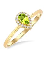 VerLinLo XeXeCa LoVioOn 14K Yellow Gold Diamond Ring