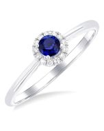 OraRaVer VerLoCa 14K White Gold Diamond Ring