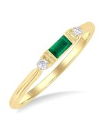 IonLinLin ElSolOn 14K Yellow Gold Diamond Ring