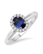 ElRaLux 14K White Gold Diamond Ring