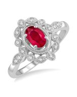 ArEl OnVelLux 14K White Gold Diamond Ring