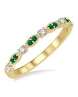LinZenOra VioOn 14K Yellow Gold Diamond Ring